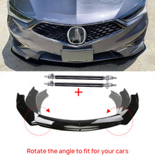Front Bumper Lip Splitter Spoiler Bod Kit Gloss Black For Acura Integra Front Bumper Lip Splitter Spoiler Bod Kit Gloss Black For Acura Integra