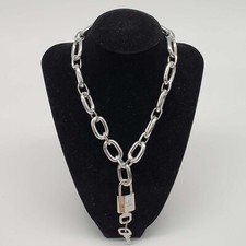 100% Auth Louis Vuitton Lock & Key with Unbra...
