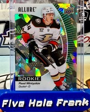 2023-24 Allure Hockey #126 Pavel Mintyukov Rookie Green Rainbow /99