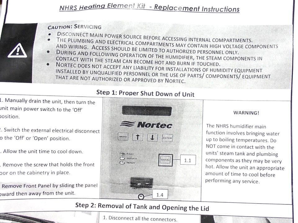 2578494 SP CONDAIR LEGACY NORTEC HUMIDIFIER HEATING ELEMENT NEW - Image 4 of 4