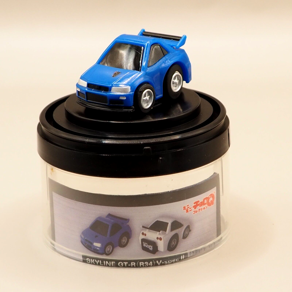チョロQ RG版スカイライン GT-R V-spec II Nur R34 Skyline GT-R R34 V-spec II Wonda x Takara Tomy Mini Mini