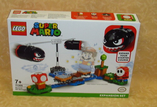 LEGO SUPER MARIO 71366 BOOMER BILL BARRAGE EXPANSION SET 7+anni  cod.24328