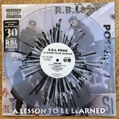 R.B.L. Posse - A Lesson To Be Learned (30th Anniversary Edition) Splatter [New V