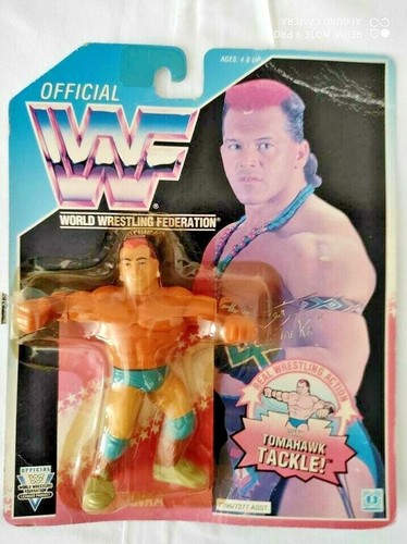 WWF WWE Hasbro TATANKA Wrestling Figure 1992 / 199...