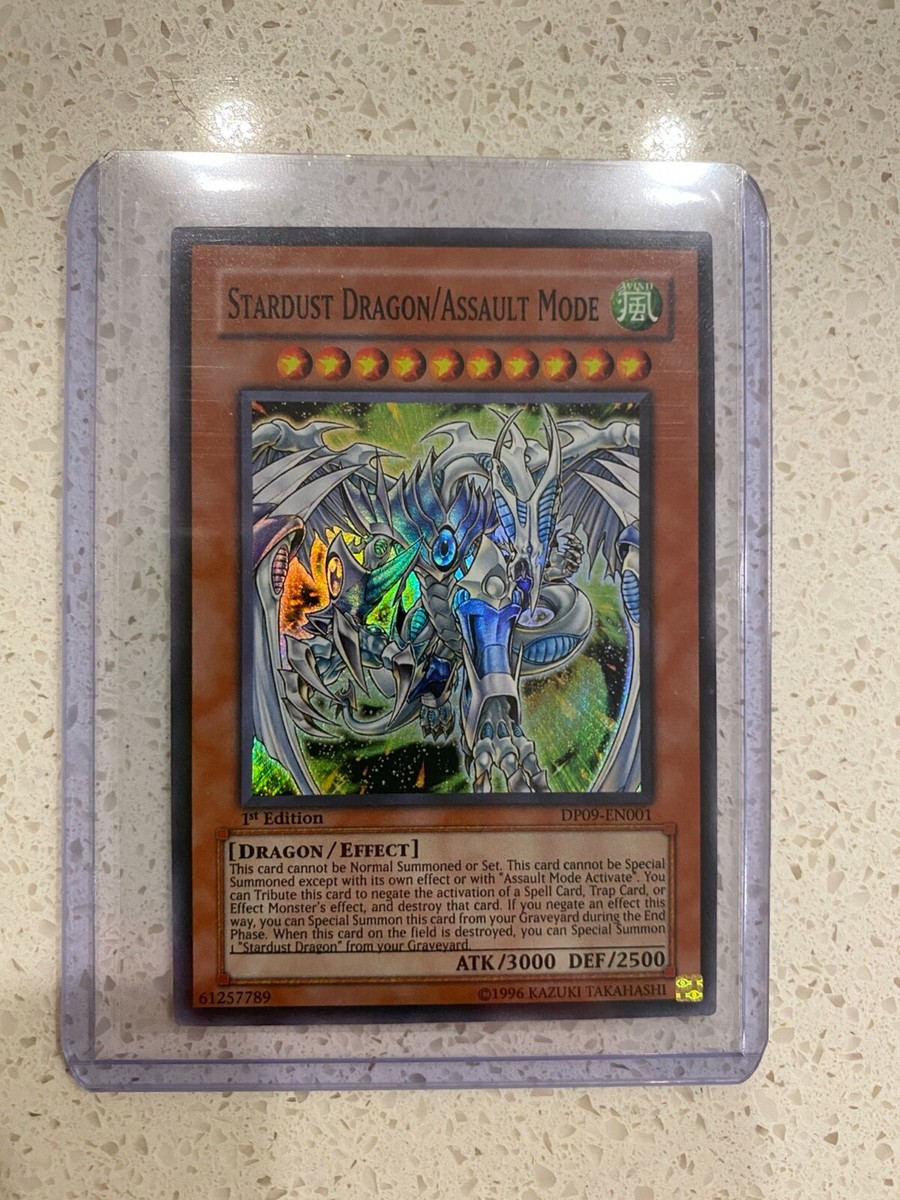 Stardust Dragon/Assault Mode Super Rare Mint DP09-EN001