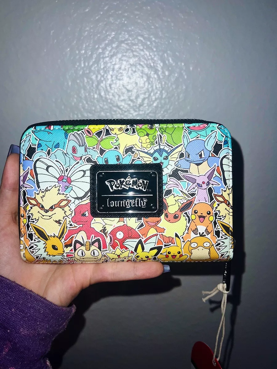 Loungefly Pokemon Ombre Zip Around Wallet