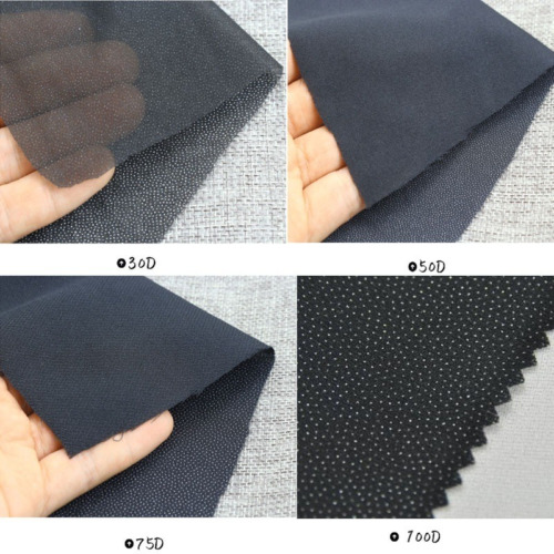 Tissu d'interface léger à faire soi-même soie polyester fournitures de vêtements à coudre doux - Photo 1 sur 20