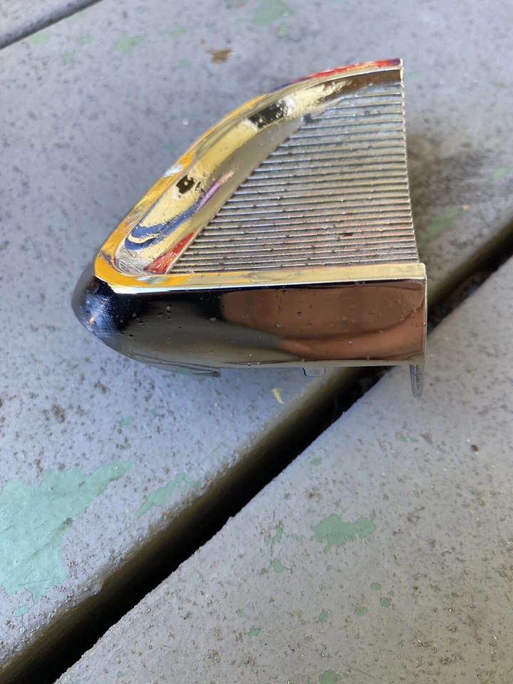 Mercury Marauder Monterey Montclair 1964 tablero de pasajeros derecho moldura cromada Foto 3 de 4