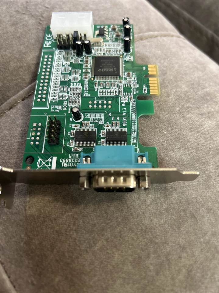 StarTech.com 2 Port Low Profile Native RS232 PCIE Serial Card New Open Box READ - Image 2 of 4