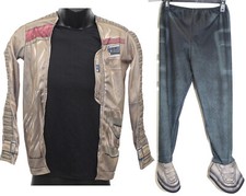 Finn Star Wars Episode 7 Force Awakens Boys Sz Large Deluxe Lead Battler Costume
