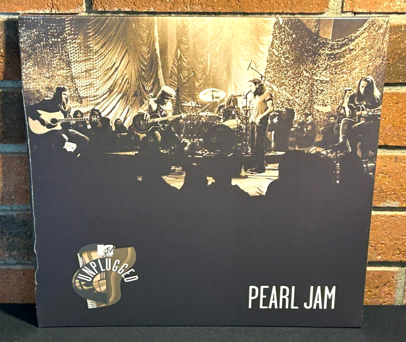 PEARL JAM - MTV Unplugged, Limited Official Import BLACK VINYL LP Gatefold New!