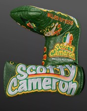 Scotty Cameron 2025 St. Patrick's Day Tricolour Crown Headcover Brand New
