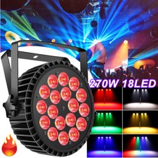 270W 18LED RGBW Stage Lighting PAR Light DMX Beam Strobe Party Disco Bar Light