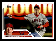 2023 Topps Jimmy Herget Los Angeles Angels #254 Centered Mint