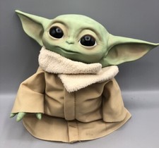 Star Wars - 8" Child Baby Yoda Grogu Talking Plush, Hasbro 2020