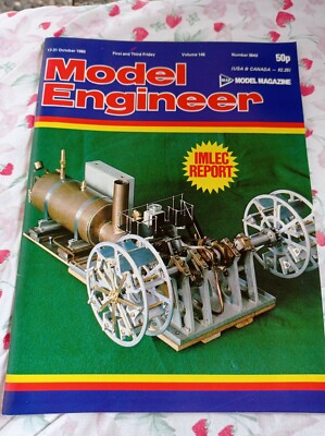 Model Engineer Magazin No.3643 Oktober 1980 - Foto der Inhaltsangabe
