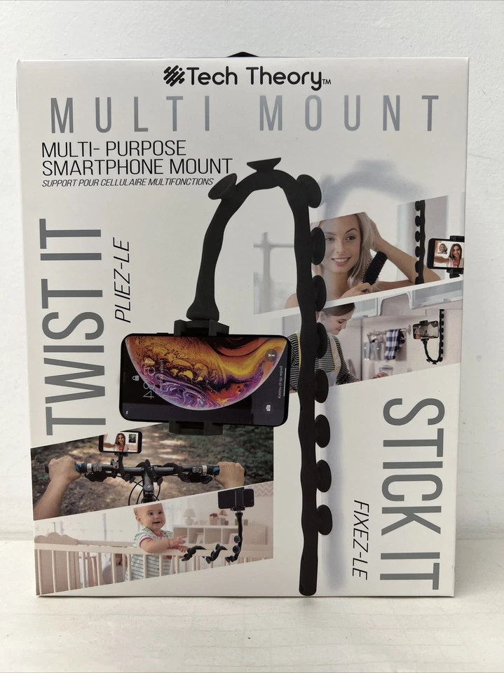 Multi Mount & Purpose Universal 360° Rotation Cell/ Smart Phone Holder Stick New - Image 2 of 4