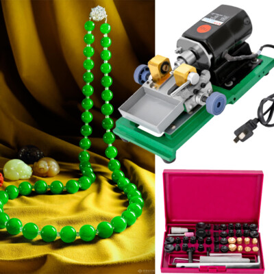 Jade Pearl Holing Machine Jewelry Drilling Lapidary Tool Puncher DIY 280W 110V