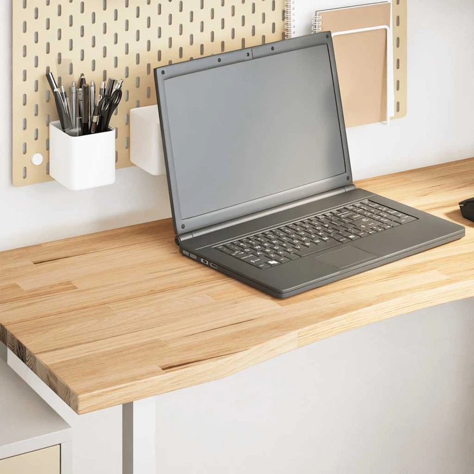 Schreibtischplatte Holz Bürotischplatte Holzplatte Tischplatte Büro Massivholz - Bild 3 von 4