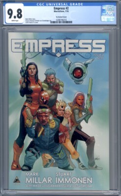 Empress #2  1:25 Leinil Francis Yu Variant Mark Millar Image Comics CGC 9.8
