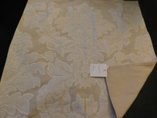 NEW Pottery Barn Francesca 24 Hand Crewel Embroidered Floral Pillow Cover IVORY