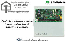 Paradox centrale antifurto 5 a 32 zone espandibile - Spectra - SP5500 PXS5500S