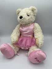 FAO Schwarz Ballerina Bear Plush Stuffed Animal 13"