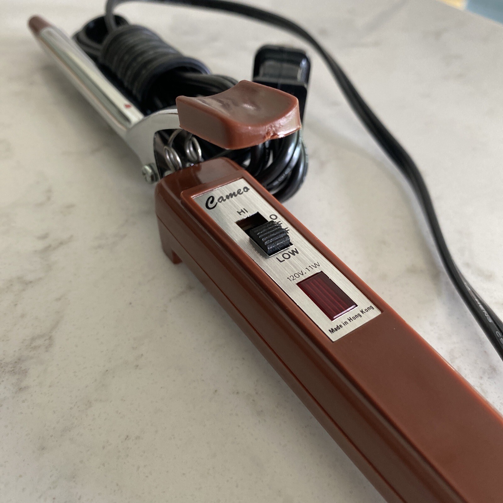 Vintage Curling Iron Micro-Mini 3/8” Barrel New