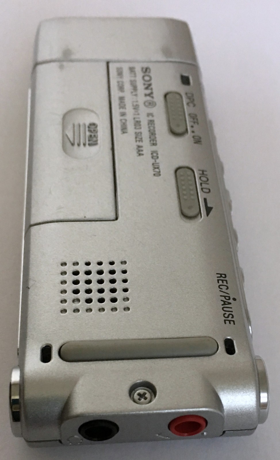 Buy Sony ICD-UX70 (1024 MB, 4.5 Hours) Handheld Digital Voice Recorder  online | eBay