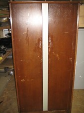 Wooden wardrobe Bedroom Needs Upcycle Old Style Vintage