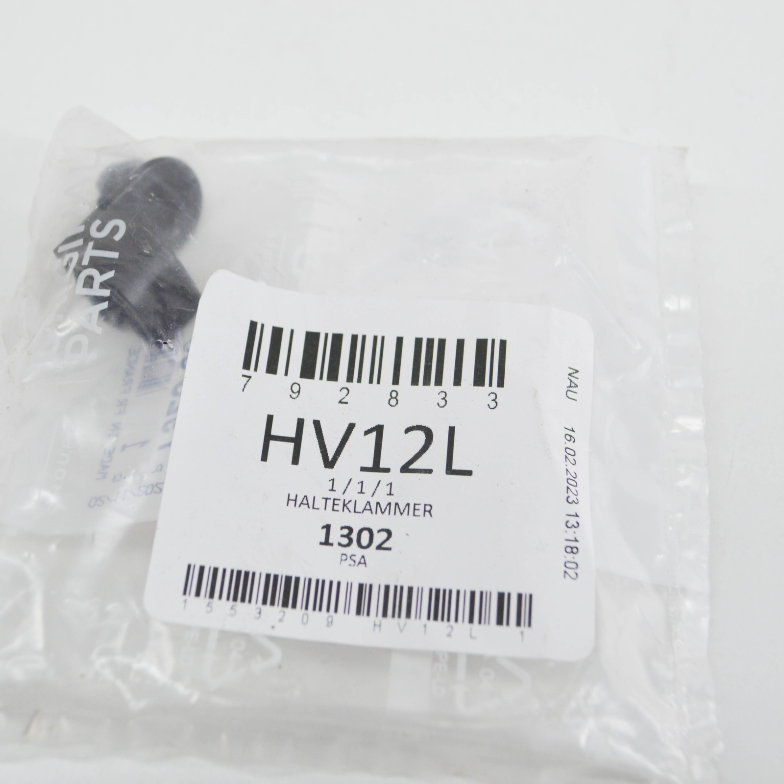 Genuine CITROEN C3 Bonnet Prop Upper Pivot Stay Clip 792833 for 