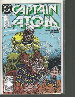 Captain Atom, #34, DC Comics,1989, High Grade