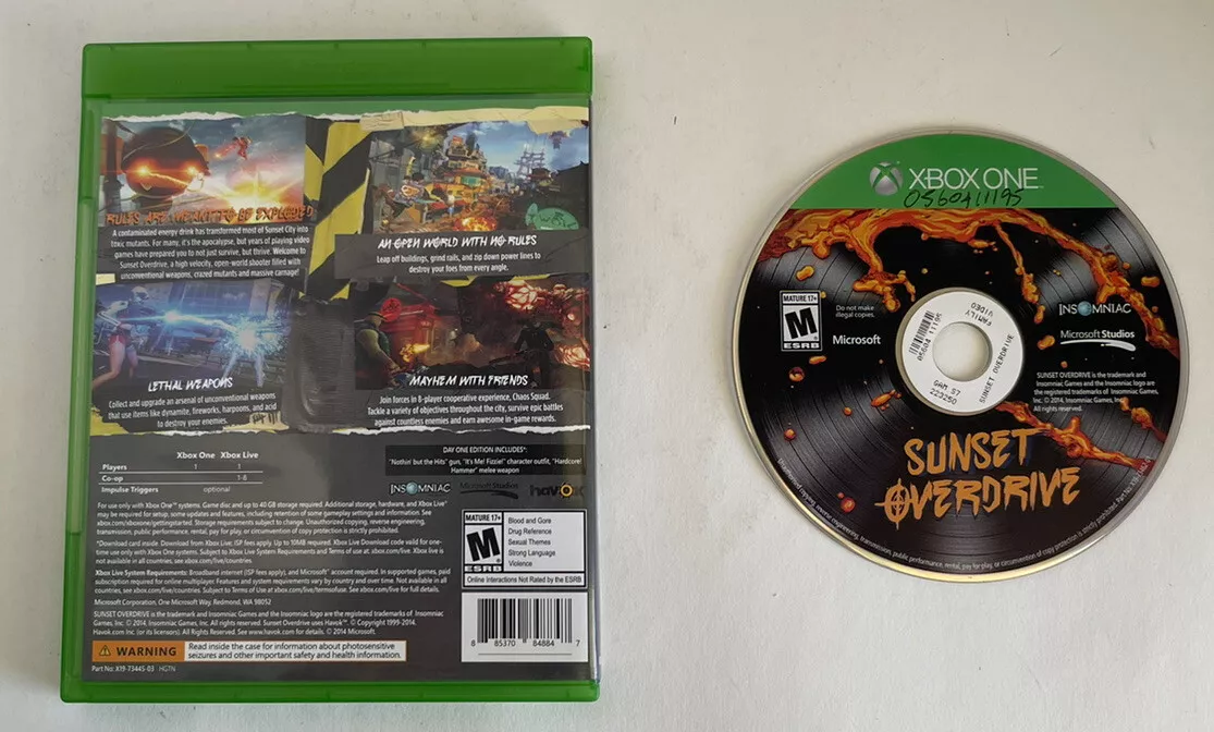 Microsoft Sunset Overdrive Day One Edition Xbox One