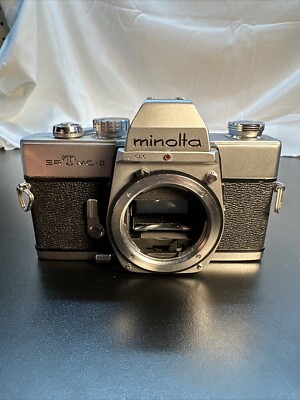 Minolta SRT MC-II 35mm Film Vintage SLR Camera Body Only, Tested & Working