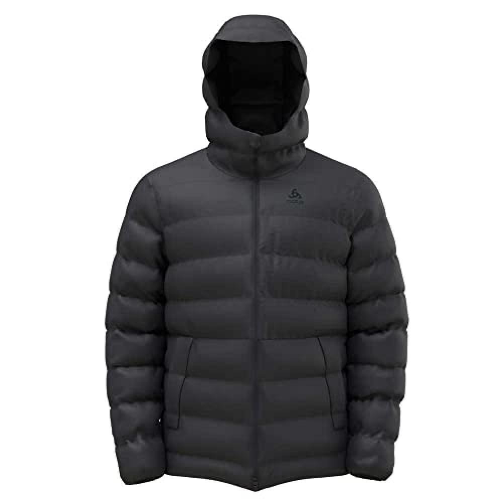 (TG. S) Odlo Giacca Isolante Ascent N-thermic con Cappuccio, Zaffiro Scuro, S Uo