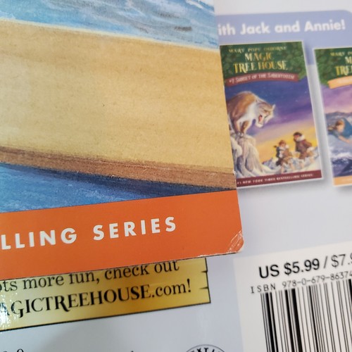 5 Magic Tree House Lot Taschenbücher Mary Pope Osborne 5, 6, 7, 8, 28 Scholast - Bild 8 von 11