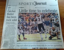 STEPHEN GOSTKOWSKI & RYAN ALLEN - PATRIOTS - PROVIDENCE JORNAL - SEPT 10, 2013