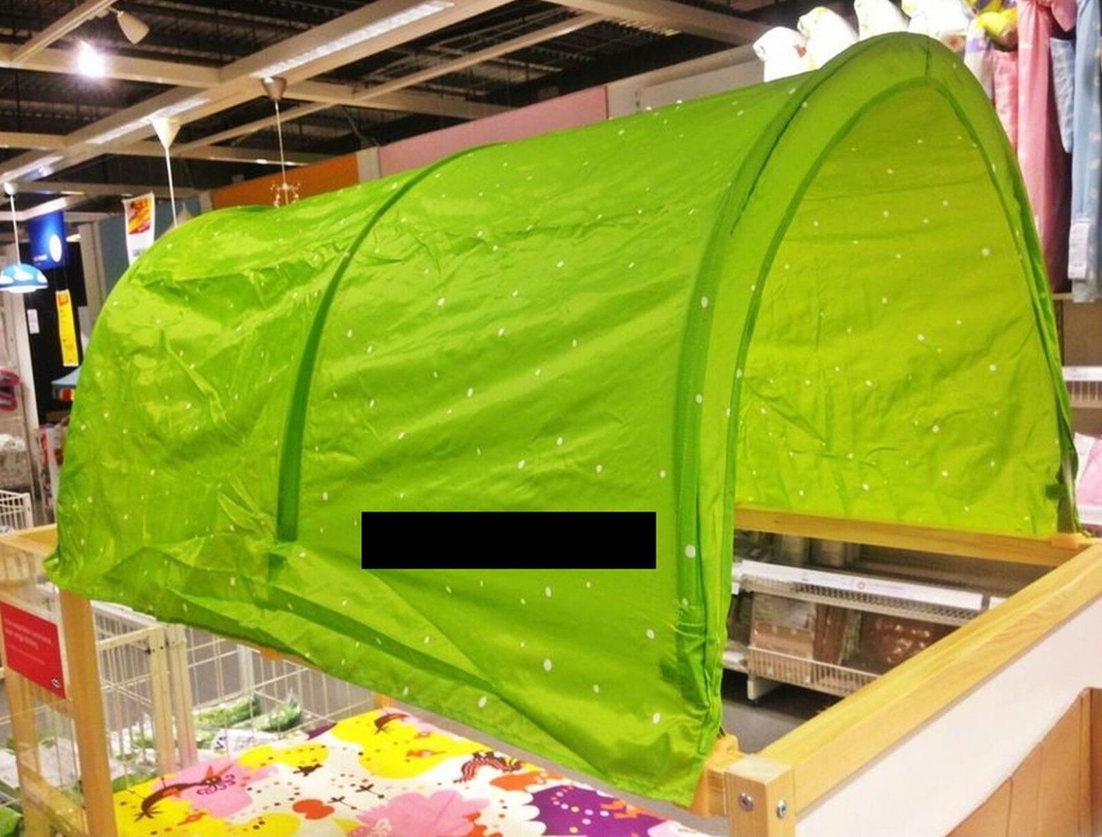 halsband landbouw Nieuwe betekenis IKEA Child's KURA BED TENT Canopy Toy GREEN 0r PINK 0r BLUE Girl Boy Xmas |  eBay