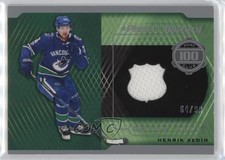 2020-21 Upper Deck SP Game Used Piece of History 64/99 Henrik Sedin HOF 12af