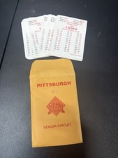 APBA Baseball Junior Circuit 1995 pittsburgh Team Set Vintage Tabletop Game