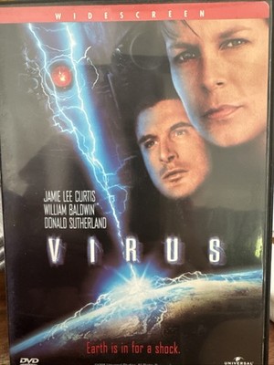 Virus Blu-ray Starring Jamie Lee Curtis Widescreen DVD New 1999 Sci-fi Space EUC