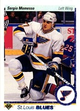 1990-91 Upper Deck - Sergio Momesso #19 (RC)