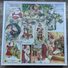 FX Schmid Christmas Greetings Puzzle 600 Piece Jigsaw Open Box Sealed Puzzle Bag