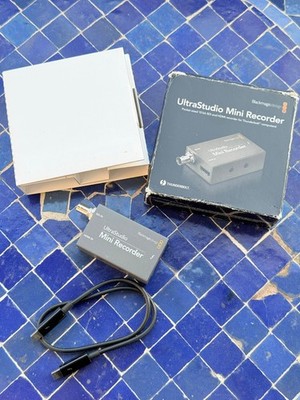 Blackmagic Design UltraStudio Mini Recorder   OVP, 1. Hand, einwandfrei mit TB