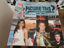 Picture This? The Visual Trivia Board Game Jumbo Family Party Quiz Game