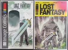 Lost Fantasy #1, Lot of 2 Covers, NM/Better 