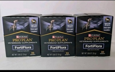 Purina Pro Plan FortiFlora Probiotic Supplements for Dogs Total (90) Exp 4/27