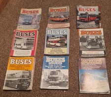 Bus Illustrated Ian Allan Magazines 62 copies   x 1981 - 1991 gt cond see pics