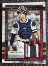 T 2020 Topps Museum Collection - Meaningful Materials Relics Gary Sanchez 07/10