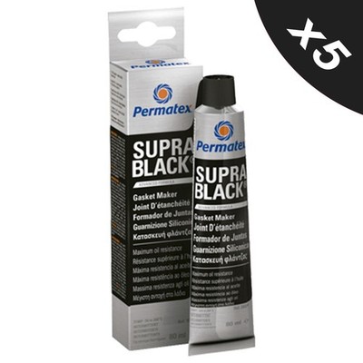 5x RTV Silikon Instant Gasket Maker Schwarz Hochtemperatur Dichtstoff 80ml OEM